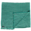 Pashmina Striped Stole - 100% Cashmere - 55x200cm - Arcadia and Duck Green
