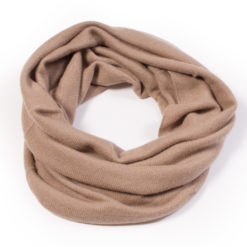 Cashmere Snood in Dune