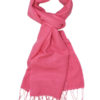 Pashmina Large Scarf - 45x200cm - 70% Cashmere/30% Silk - Hot Pink