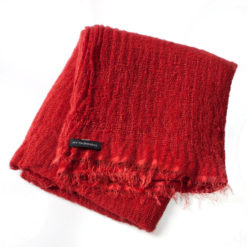 Angelweave Pashmina - 90% Cashmere / 10% Silk - 55x200cm - Pompeian Red