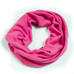 Cashmere Snood in Very Berry
