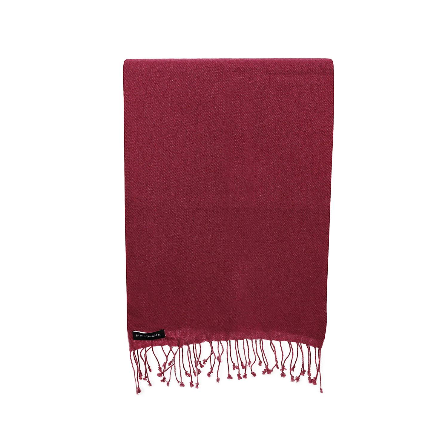 Buy Pashmina Scarf - 30x150cm - 100% Cashmere - Rhododendron Online ...