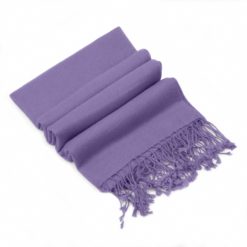Pashmina Stole - 70x200cm - 100% Cashmere - Purple Haze