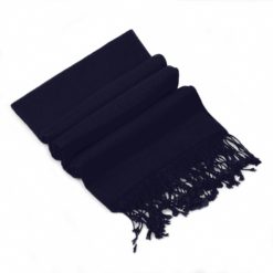 Pashmina Stole - 70x200cm - 100% Cashmere - Dark Navy